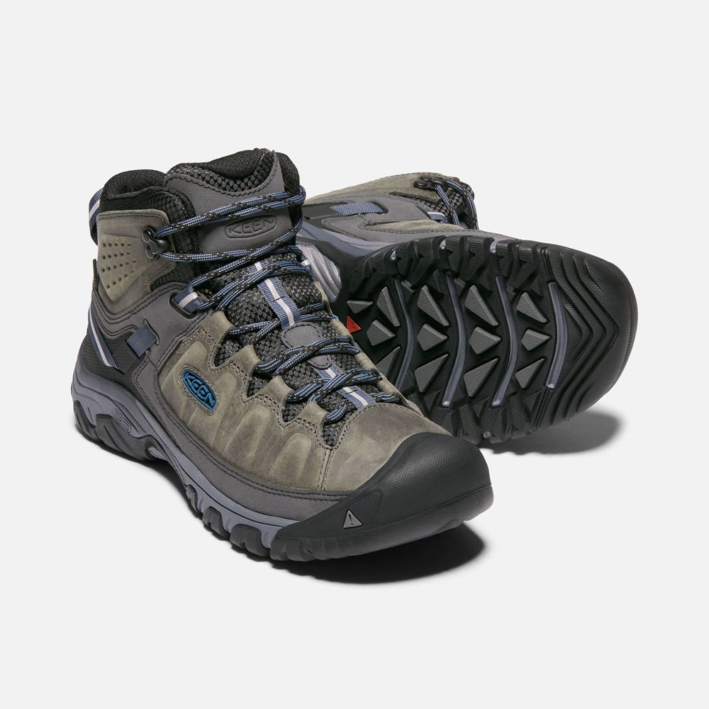 Cizme Keen Romania Barbati Negrii Maro Targhee Iii Waterproof Mid 2738-LFGMR